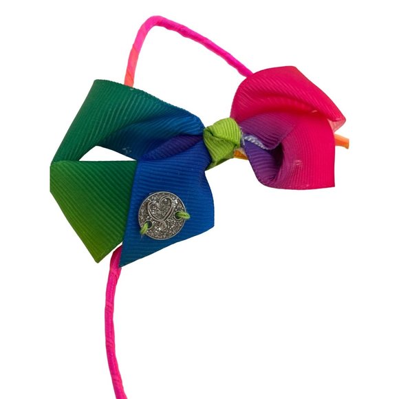 Lot of 33 Girls Headbands Multi Styles Colors Fabric Plastic Stretchy Floral - Picture 6 of 17